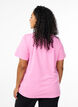 FLASH - V-neck T-shirt, Pink, Model image number 2