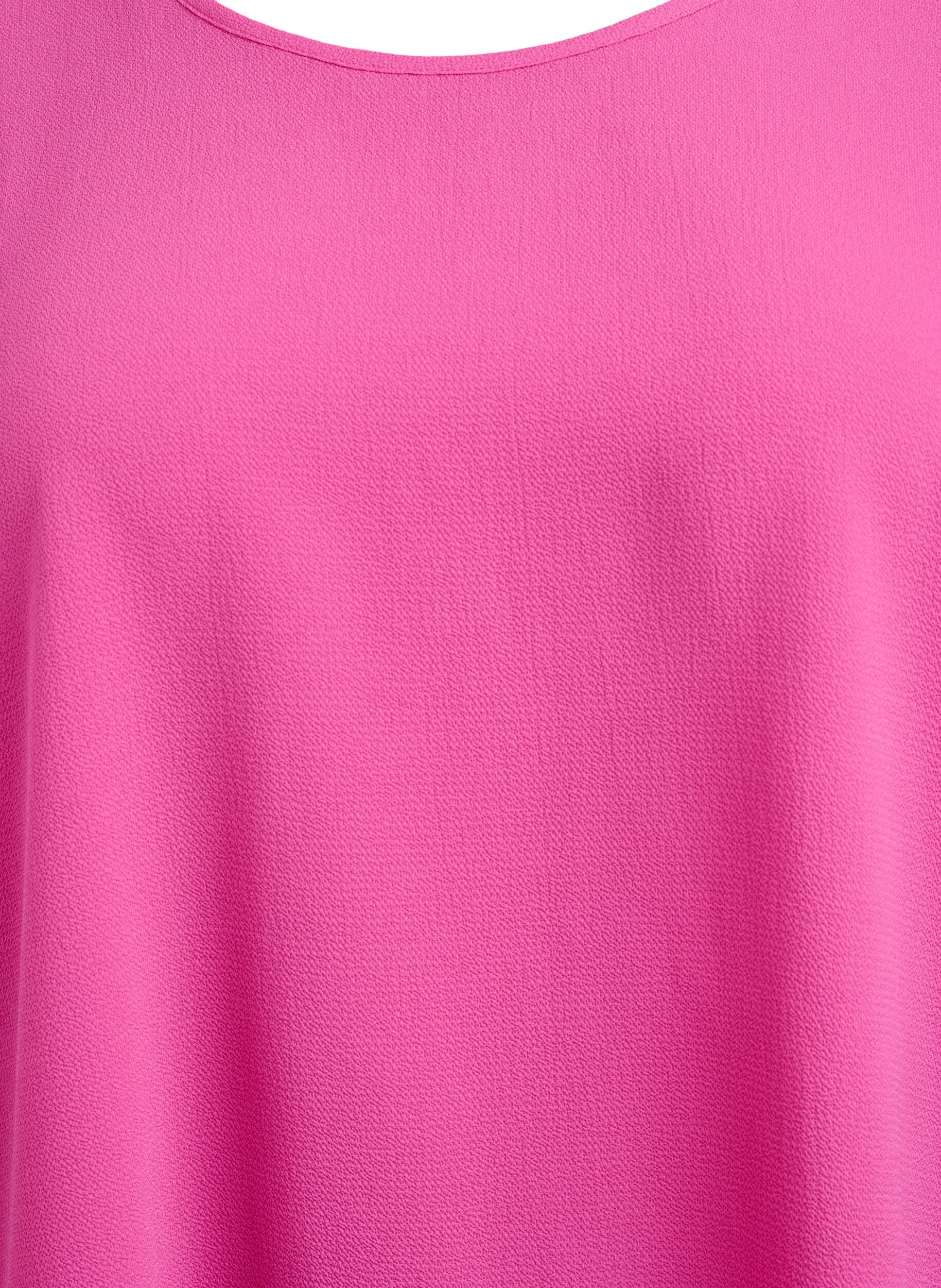 ZizzifashionBlouse with short sleeves and a round neckline, Rose, Packshot image number 2