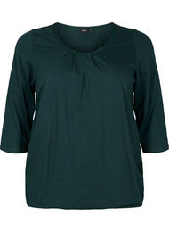 Cotton top with 3/4 sleeves, Scarab, Packshot