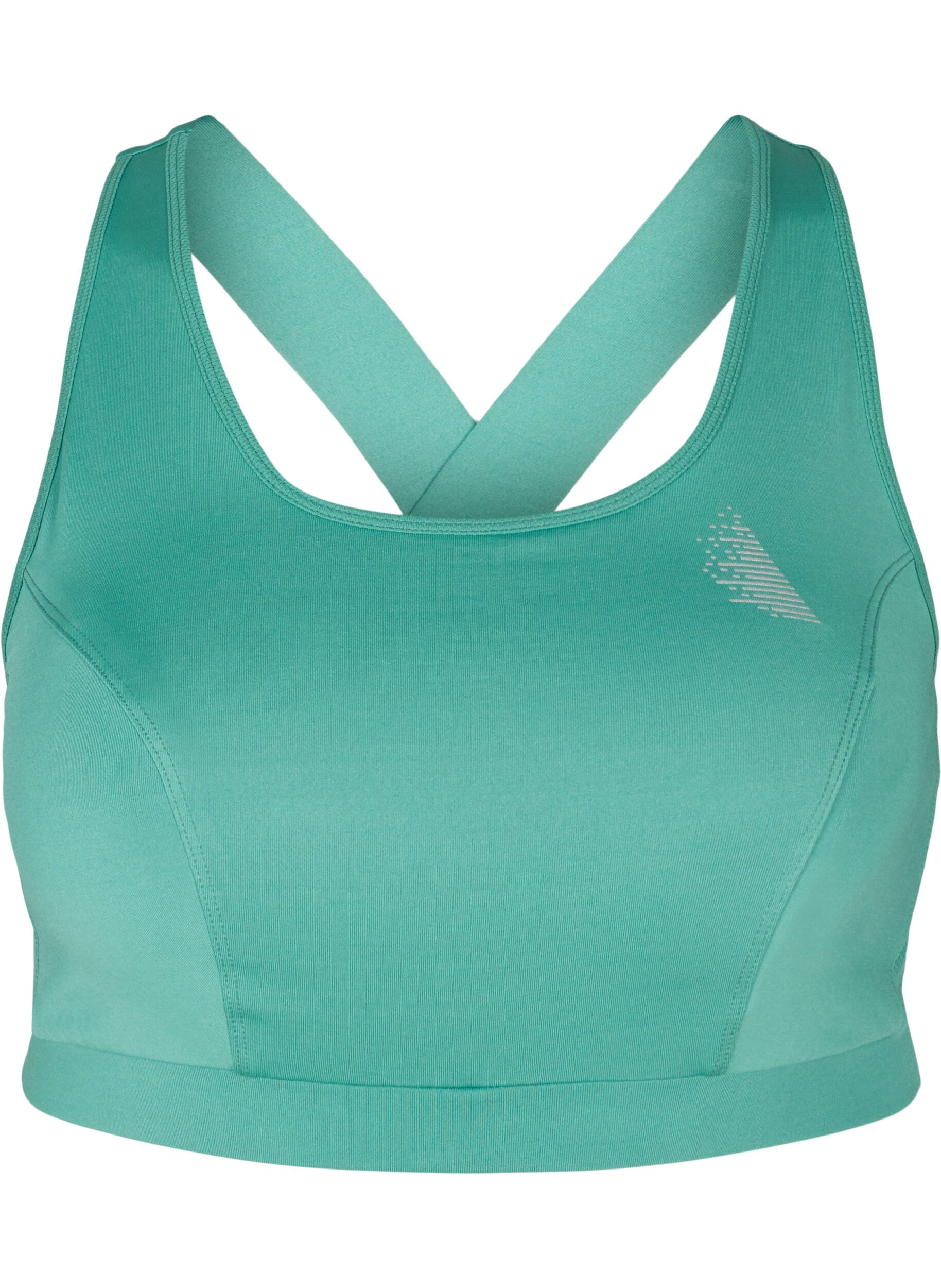 Zizzifashion Sports top with a decorative details on the back, Deep Sea, Packshot image number 0