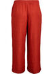 Loose trousers with elasticated waistband and pockets, Red, Packshot image number 1