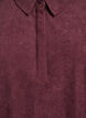 Long-sleeved shirt blouse in corduroy, Dark Bordeaux, Packshot image number 2