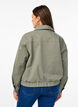 Bomber jacket with collar and pockets, Green, Model image number 2