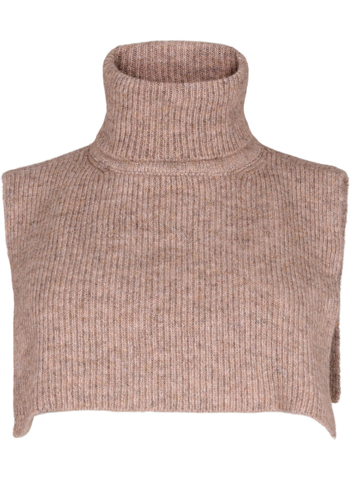 Rib Knit Scarf Two Tone Winter Accessory Navy/Charcoal main image 1