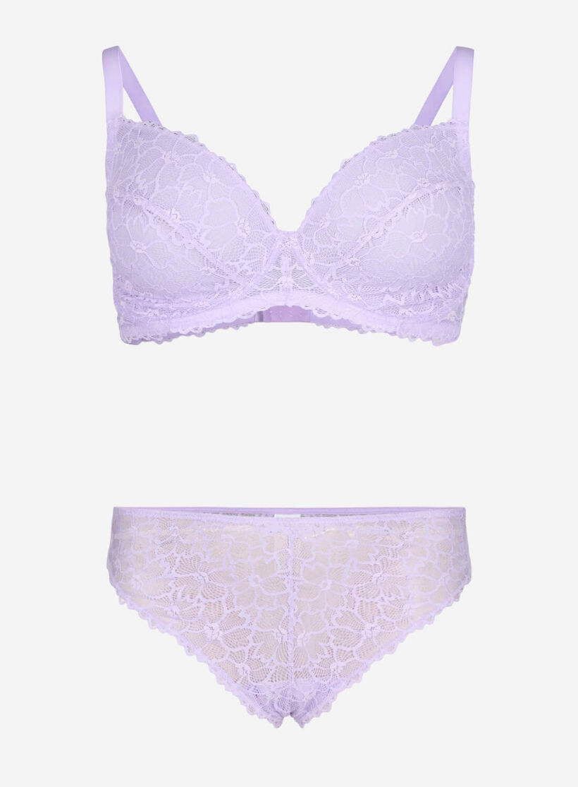 Purple underwear set, , Model, 1