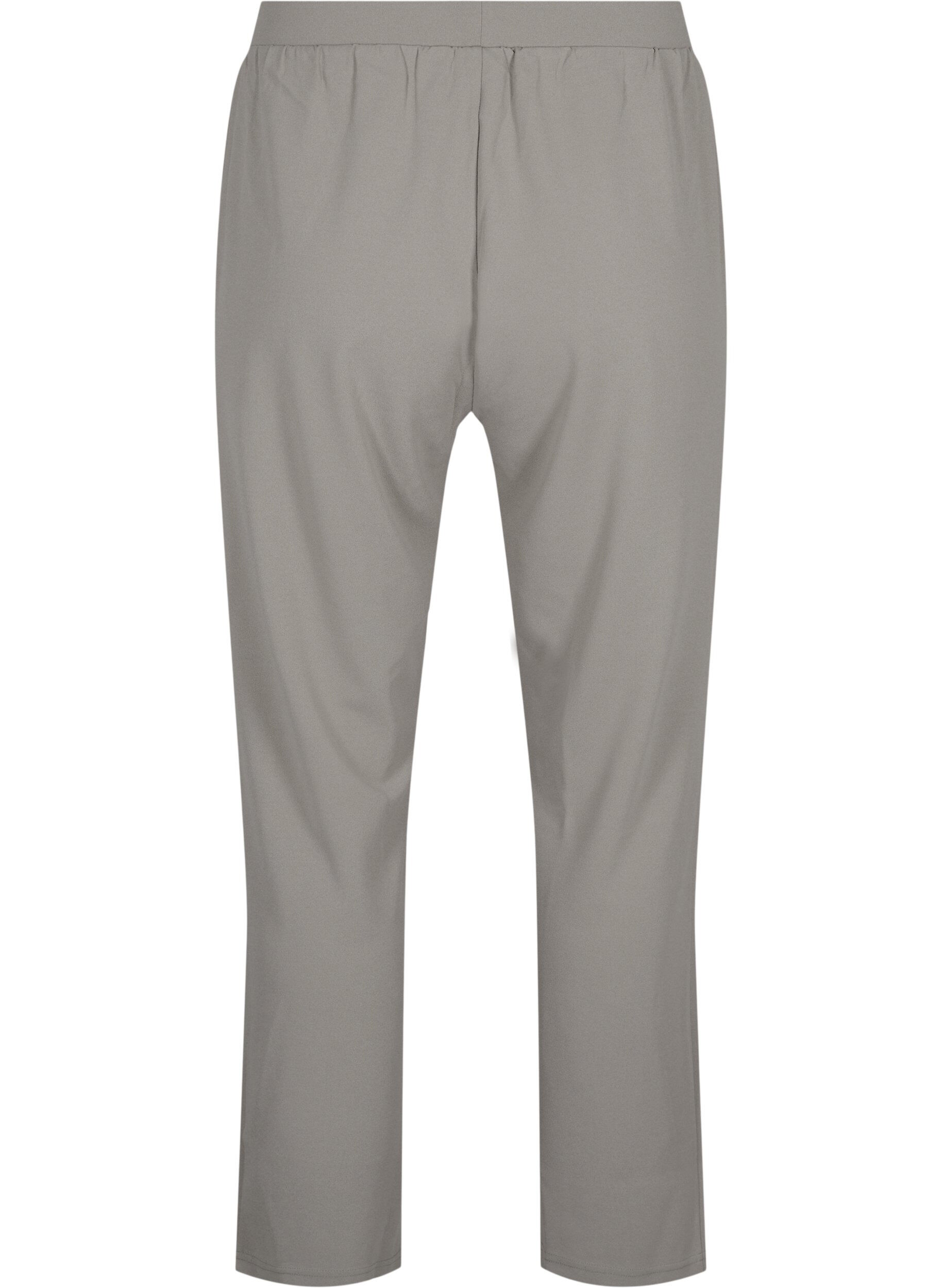 Zizzifashion Trousers with straight fit, Beige, Packshot image number 1