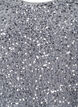 Sequin dress with bow detail, Silver, Packshot image number 2
