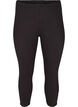 3/4-length leggings with buttons, Black, Packshot image number 0