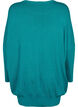 Knitted tunic in viscose blend, Deep Lake, Packshot image number 1