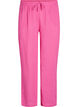 FLASH - Straight fit trousers with high waist, Pink, Packshot image number 0