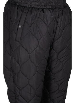 Quilted thermal trousers, Black, Packshot image number 2
