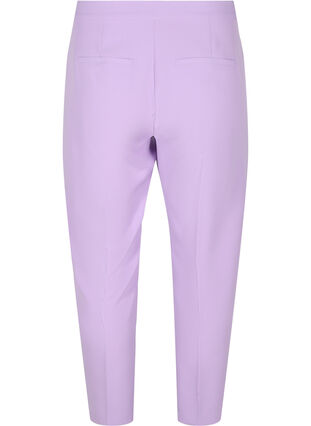 Cropped trousers with pockets, Orchid Bloom, Packshot image number 1