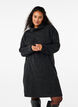 Knitted dress with turtleneck, Dark Grey, Model image number 0