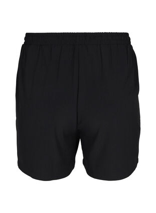 Loose shorts with pockets, Black, Packshot image number 1