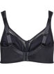Bra with mesh details, Black, Packshot image number 1