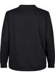 Sweatshirt with crew neck, Black, Packshot image number 1