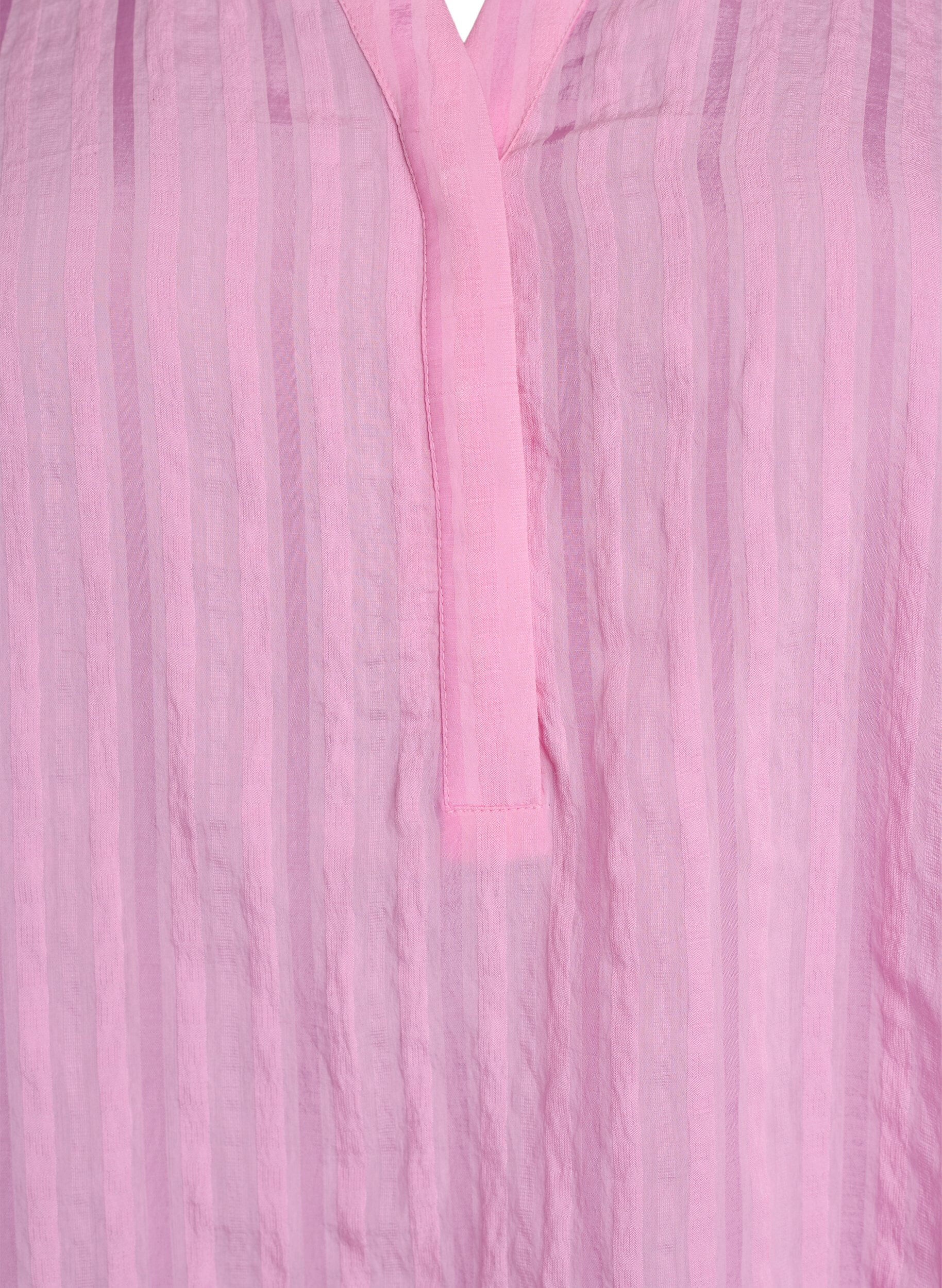 Zizzifashion Blouse with vertical stripes, Pink, Packshot image number 2