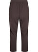 Straight fit trousers, Brown, Packshot image number 1