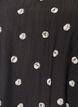 Viscose blouse with ruched sleeves, Black, Packshot image number 2