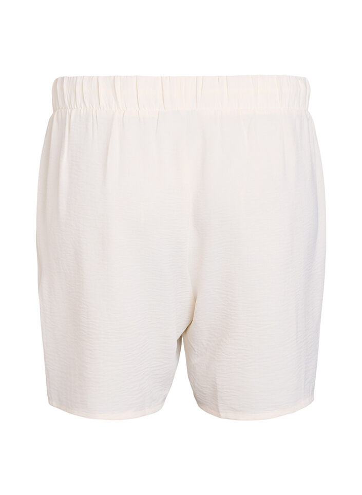 Shorts with pockets and elastic waistband, Vanilla, Packshot image number 1