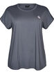 Solid-coloured training T-shirt, Grey, Packshot image number 0