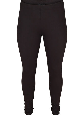 3/4-length leggings in viscose with bow