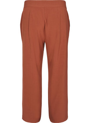 Classic trousers with button fastening and pockets, Tortoise Shell, Packshot image number 1