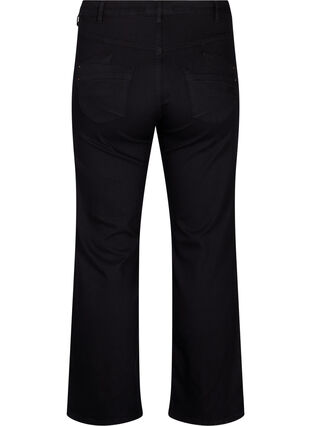 Regular fit Gemma jeans with a high waist, Black, Packshot image number 1