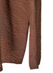 V-neck dress in viscose, Brown, Packshot image number 3
