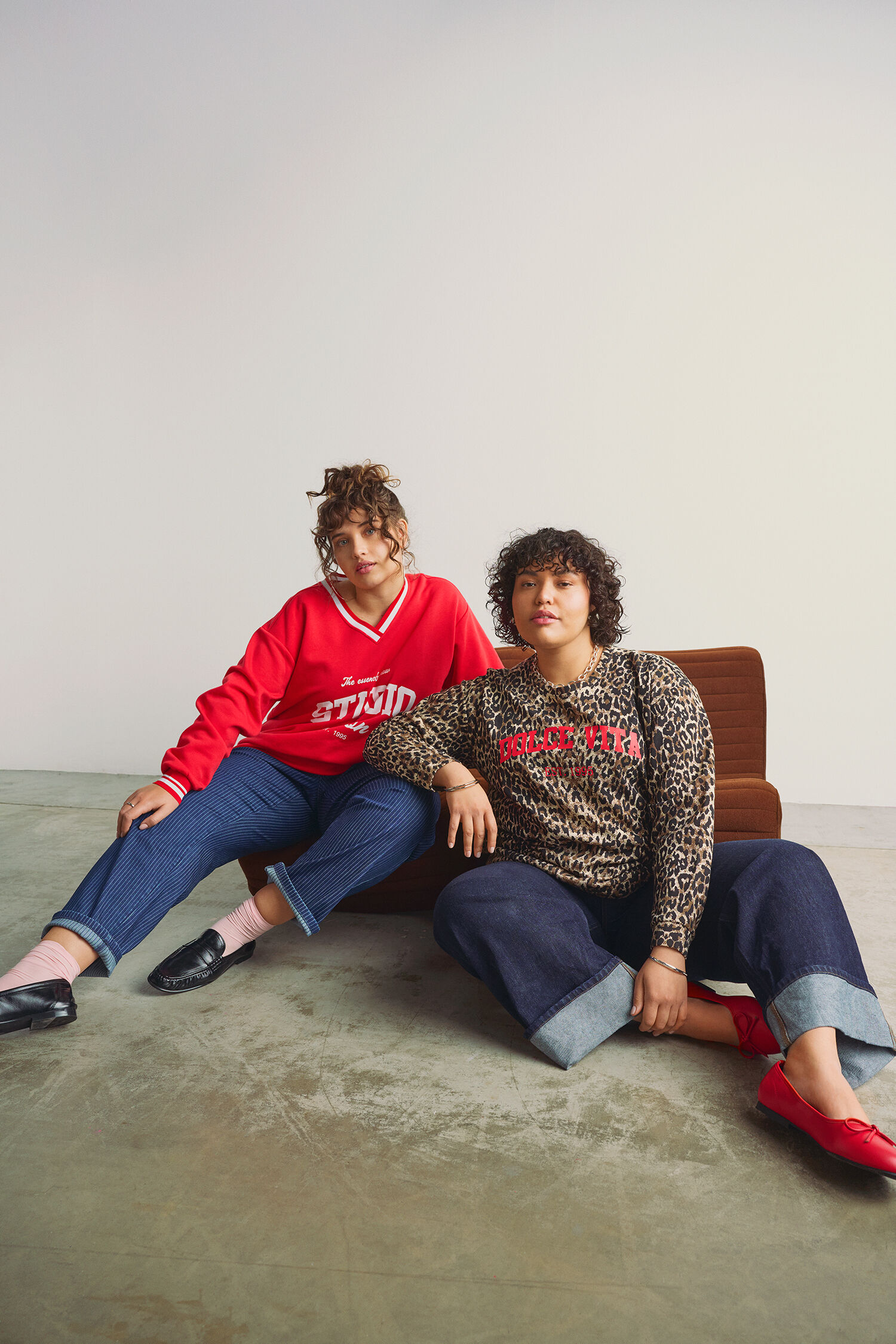 Zizzifashion Leopard and red colours, , Model