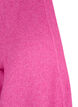 Ribbed Knit Cardigan with Pockets, Pink, Packshot image number 2