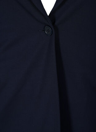 Simple blazer with button, Night Sky, Packshot image number 2