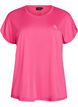 Solid-coloured training T-shirt, Pink, Packshot image number 0