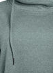 Sweatshirt with high collar and pockets, Green, Packshot image number 2