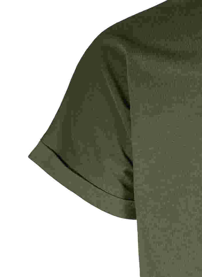 Cotton mix t-shirt, Ivy Green, Packshot image number 3