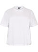 Boxy cotton T-shirt, White, Packshot image number 0