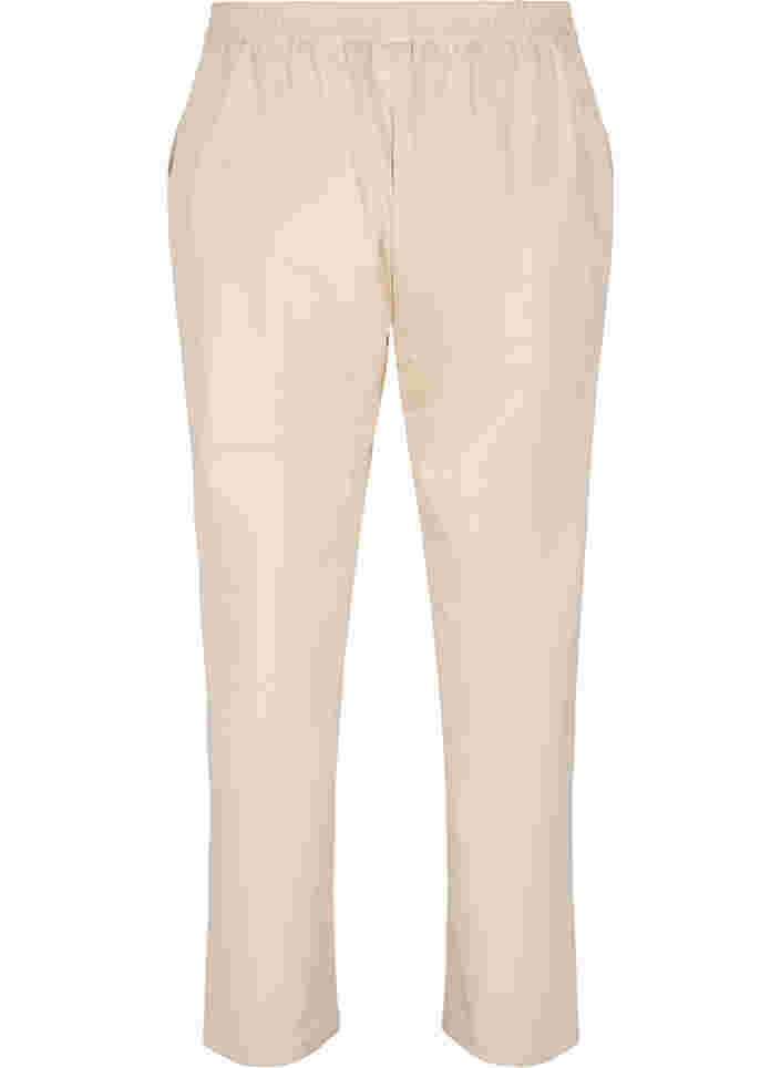 Classic wide leg trousers, Fog, Packshot image number 1
