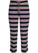 Striped pyjama bottoms with wide legs, Blue, Packshot image number 0