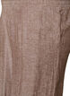 Wide-leg linen and viscose trousers, Brown, Packshot image number 2