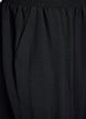 Harem trousers with cargo pockets and elasticated waist, Black, Packshot image number 2