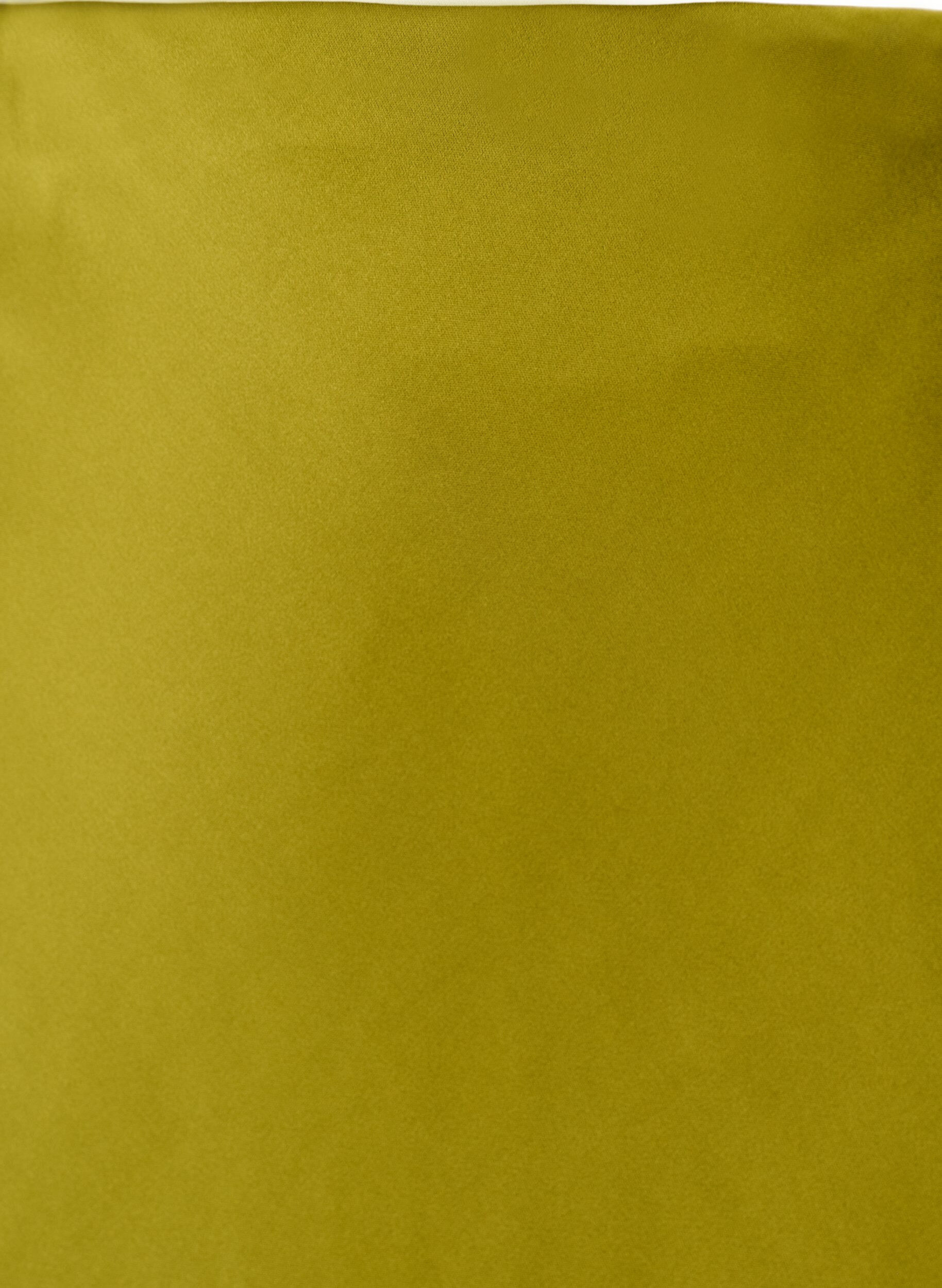 ZizzifashionSatin midi skirt, Green, Packshot image number 2