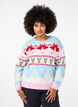 Christmas jumper, Cerulean Comb, Model image number 0