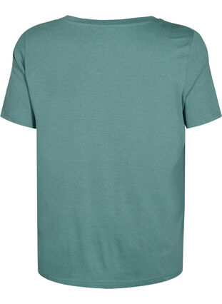 Short sleeve t-shirt with a-shape, Sea Pine, Packshot image number 1