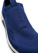 Sneakers in stretchy knit material, Blue, Packshot image number 3