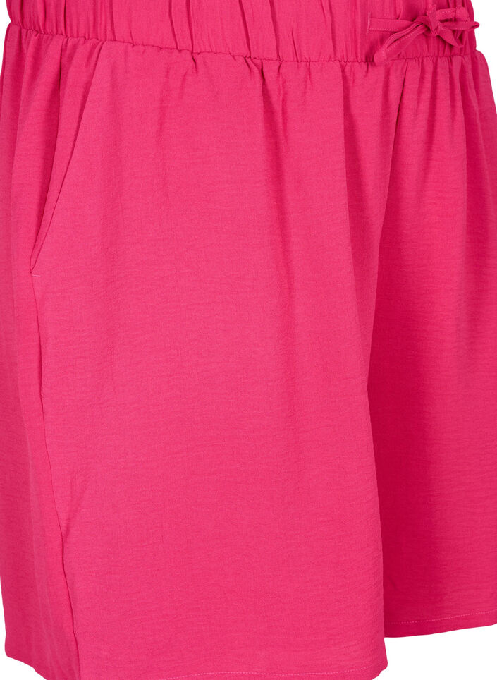Shorts with pockets and elastic waistband, Pink, Packshot image number 2
