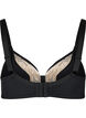 Patterned underwire bra, Black, Packshot image number 1