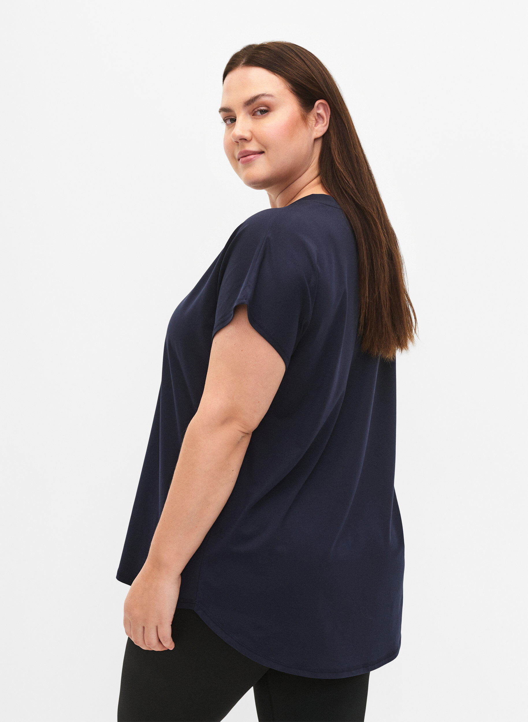 Zizzifashion Training t-shirt with v-neck, Night Sky, Model image number 1