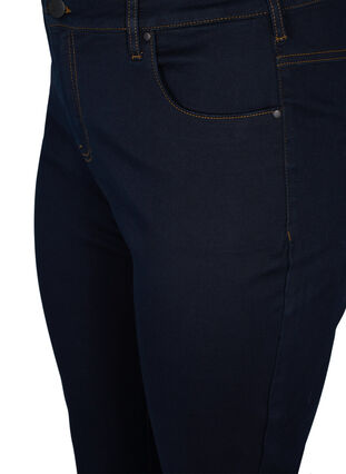 Slim fit Emily jeans with normal waist, Unwashed, Packshot image number 2