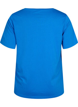 FLASH - T-shirt with motif, Strong Blue, Packshot image number 1