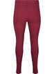 Close-fitting trousers with zipper details, Red, Packshot image number 1